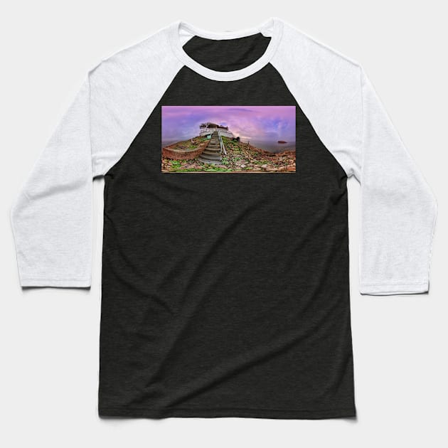 East Brother Island - Little Planet Baseball T-Shirt by randymir